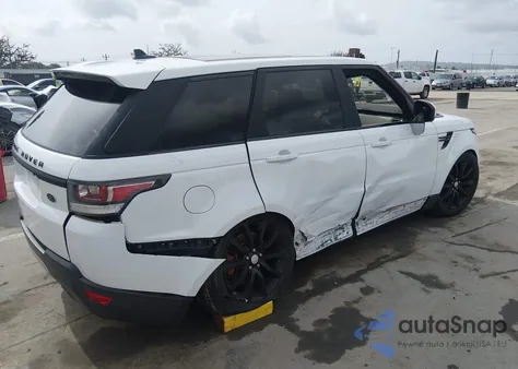 2016 Land Rover Range Rover Sport 3.0L V6 Supercharged Hse z USA, uszkodzony, nr VIN SALWR2VF5GA572364